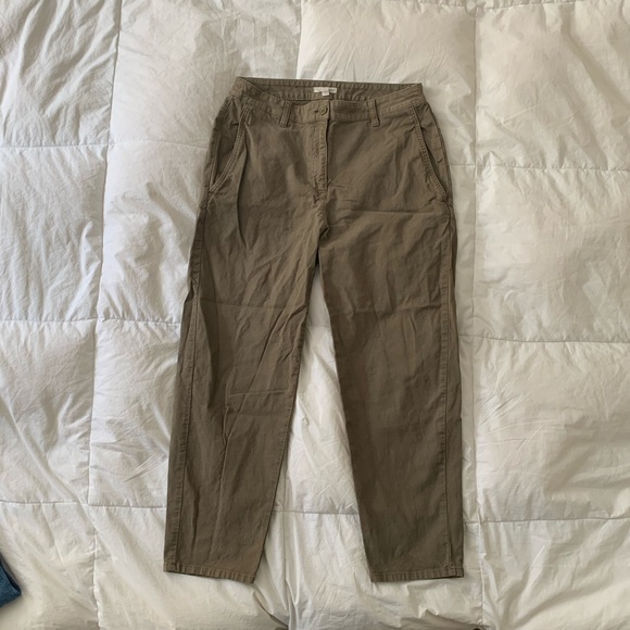 Olive Eileen Fisher Pants - Picture 2 of 3